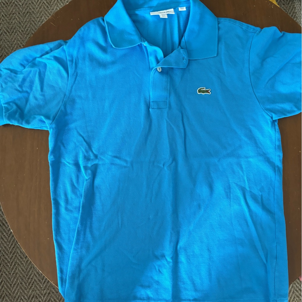 Lacoste Men’s Medium Blue Polo.